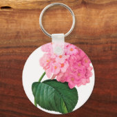 Porte-clés Redoute Pink Hydrangea (Recto)