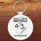 Porte-clés Réduction, réutilisation, recyclage _ Protection D (Recto)