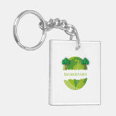Porte-clés Réduire la réutilisation Recycler Répéter Écologiq (Devant gauche)