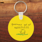 Porte-clés REE SNEKRIGHT Gadsden Flag (Recto)