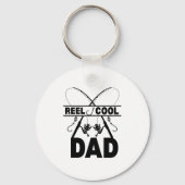 Porte-clés Reel Cool Papa Pêche Tee (Recto)