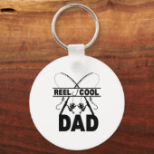 Porte-clés Reel Cool Papa Pêche Tee (Verso)