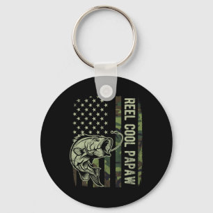 Porte-clés Reel Cool Papaw Camouflage Drapeau américain D
