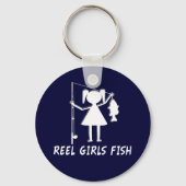 PORTE-CLÉS REEL FILLES POISSON ! (Recto)