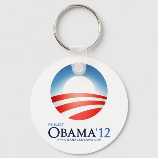 Porte-clés Réélire Obama 2012 (Recto)