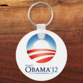 Porte-clés Réélire Obama 2012 (Recto)