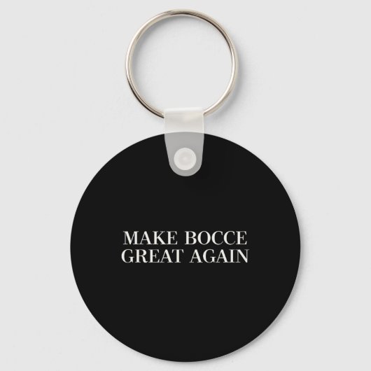 Porte-clés Refaire Bocce Grande Encore - Drôle de Bowling de (Recto)