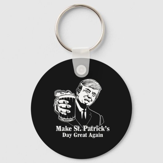 Porte-clés Refaire la Saint-Patrick Grande Encore Leprechaun (Recto)