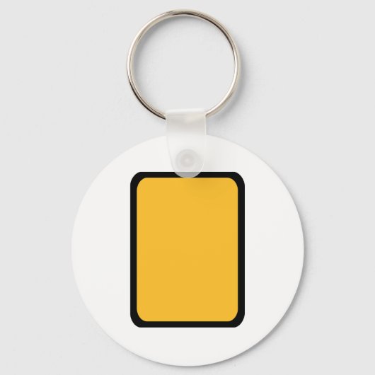 Porte-clés Référence carte jaune (Recto)