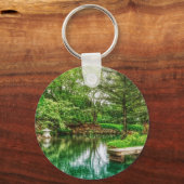 Porte-clés Réflections vertes (Recto)