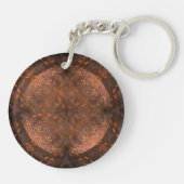 Porte-clés Reflet doré de cuivre (Dos)