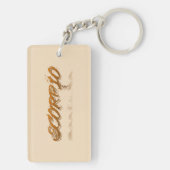 Porte-clés Reflet du Scorpion (Dos)