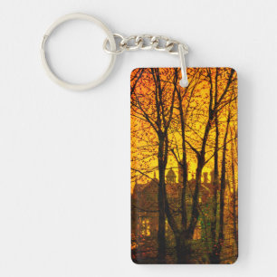 Porte-clés Reflets d'octobre de John Atkinson Grimshaw