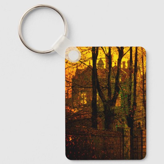 Porte-clés Reflets d'octobre de John Atkinson Grimshaw (Recto)