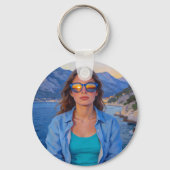 Porte-clés Reflets du coucher de soleil méditerranéen – Moder (Verso)