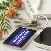 Porte-clés Réflexion de l'Amérique (Devant droit)