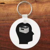 Porte-clés Réflexion sur HVAC (Recto)