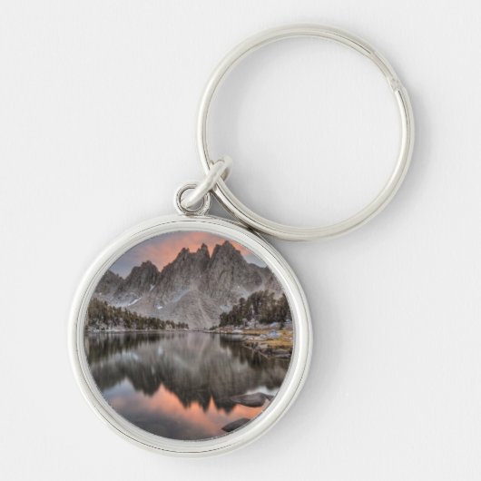 Porte-clés Réflexions de sommets de Kearsarge de soirée (Devant)