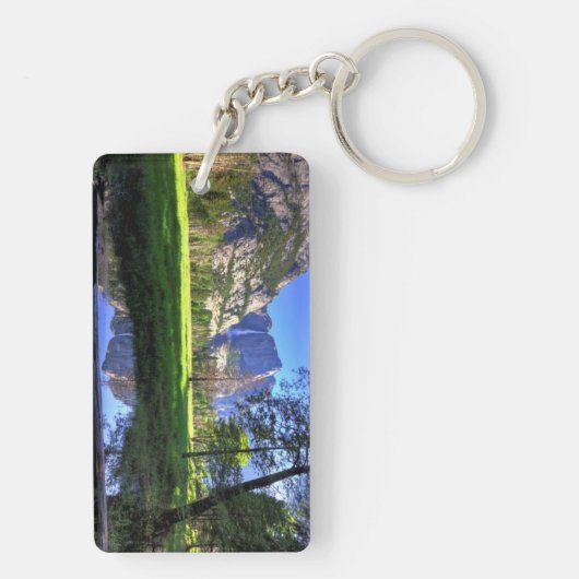 Porte-clés Réflexions des automnes (Dos)