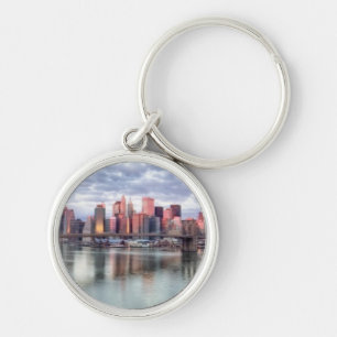 Porte-clés Réflexions magnifiques de vue et de ville de mati