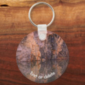 Porte-clés Réflexions sur le mur des carrières (Recto)