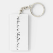 Porte-clés Regard calme (Dos)