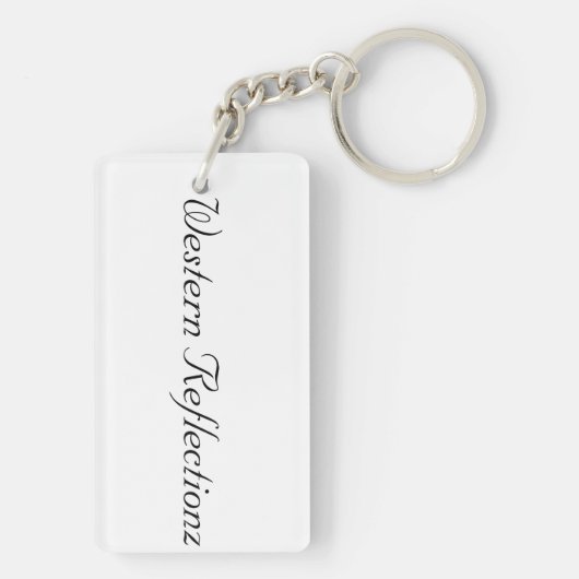 Porte-clés Regard calme (Dos)