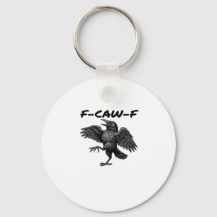 Porte-clés Regard graphique essentiel vintage F Caw F
