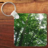 Porte-clés Regard sur les arbres d'été (Recto)