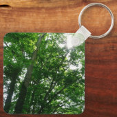 Porte-clés Regard sur les arbres d'été (Verso)