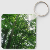 Porte-clés Regard sur les arbres d'été (Dos)