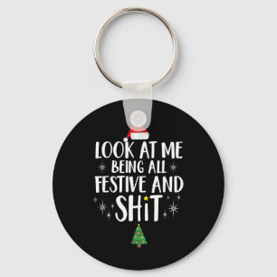 Porte-clés Regarde Moi Être Tout Festif Et Drôle Noël P