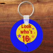 Porte-clés Regardez qui a 16 ans (Recto)
