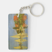 Porte-clés Régate à Argenteuil par Claude Monet (Dos)