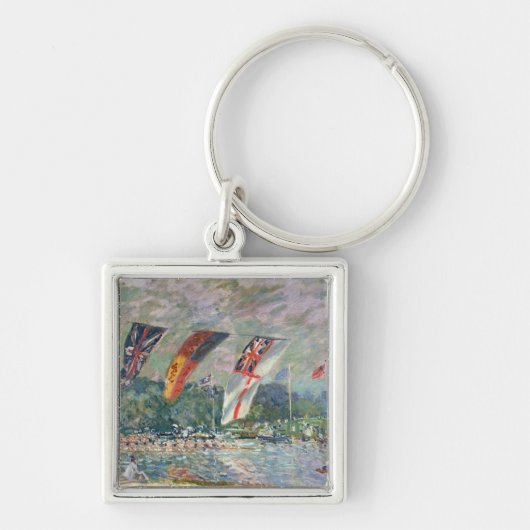 Porte-clés Régate d'Alfred Sisley | chez Molesey (Devant)