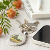 Porte-clés Regatta at Hampton Court Alfred Sisley Poster (Côté )