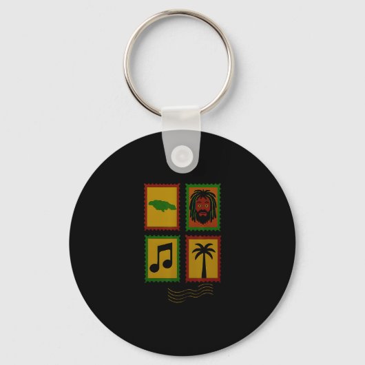 Porte-clés Reggae (Recto)