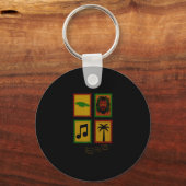 Porte-clés Reggae (Recto)
