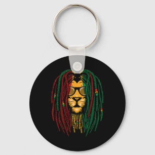 Porte-clés Reggae Lion Dreadlocks Wild Cat Rasta Afrique Rast