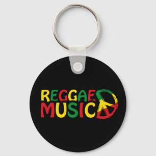 Porte-clés Reggae Musique design, reggae art