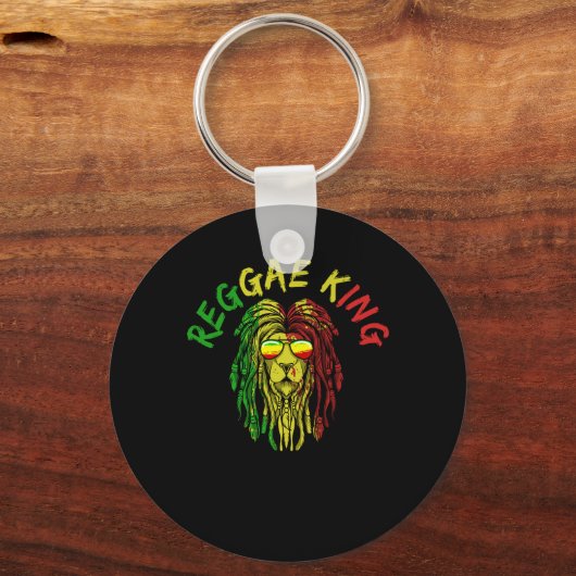 Porte-clés Reggae Rasta Rastafari (Recto)
