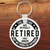 Porte-clés régime de retraite (Recto)