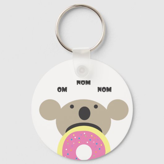 Porte-clés Régime Koala Donut (Recto)