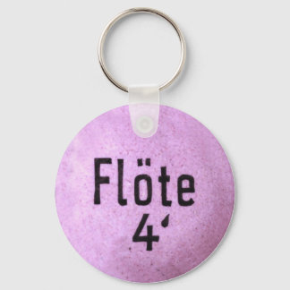 Porte-clés Registre d'orgue comme clé pour remorque