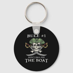 Porte-clés Règle #1 Ne Tombez Pas Du Bateau Croisière Tarif F