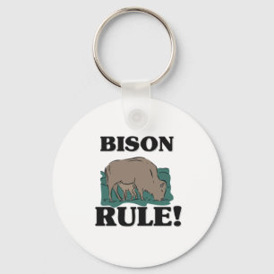 Porte-clés Règle de BISON !