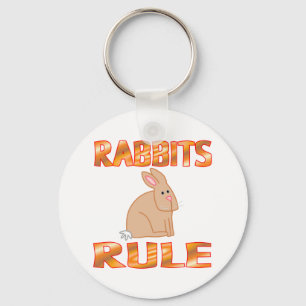 PORTE-CLÉS RÈGLE DE LAPINS