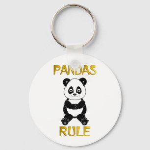 Porte-clés Règle de pandas