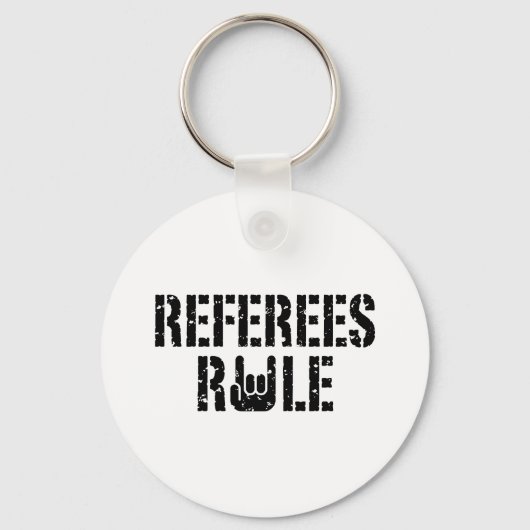 Porte-clés Règle des arbitres (Recto)