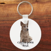 Porte-clés Règle des chiens de bétail (Recto)